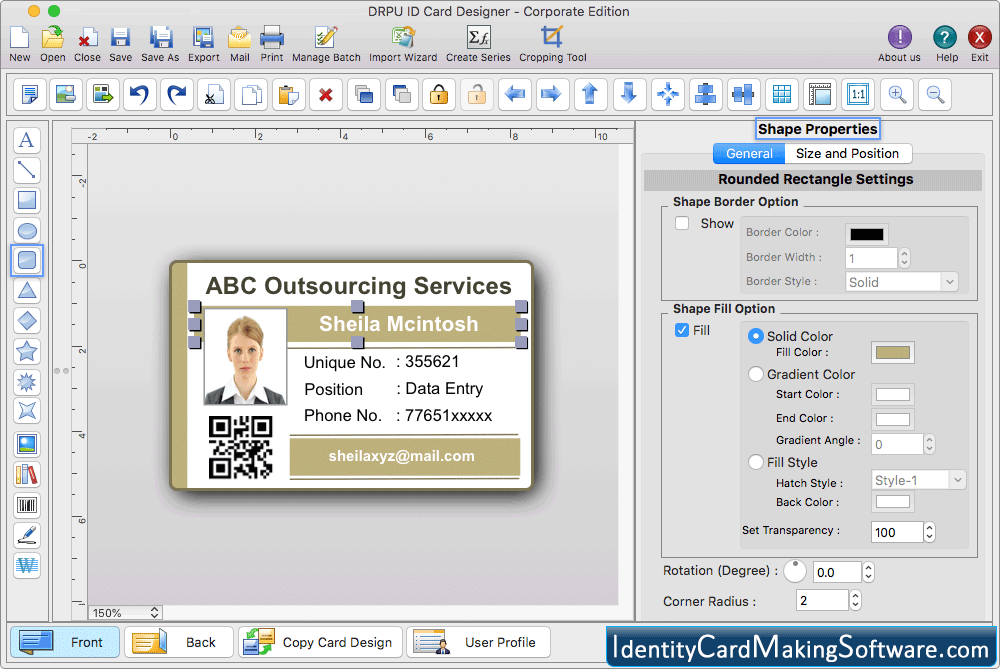 ID Card Maker - Corporate Edition for Mac