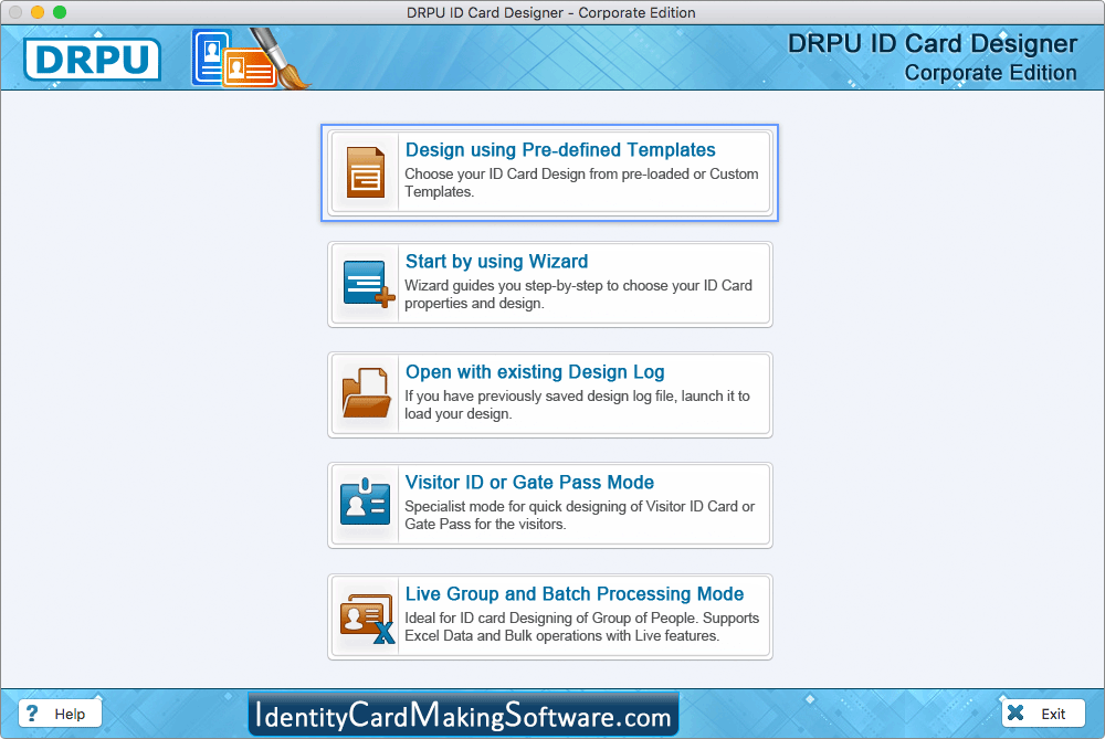 Design using Pre-defined Templates Design using Pre-defined Templates
