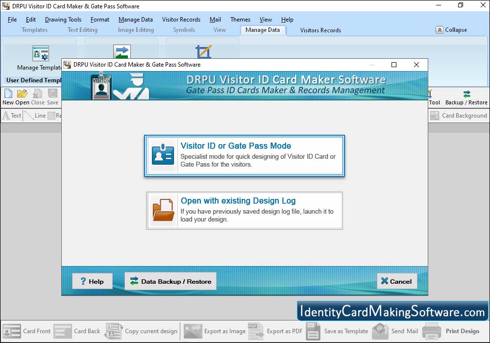Choose Pre-defined Template Choose Pre-defined Template
